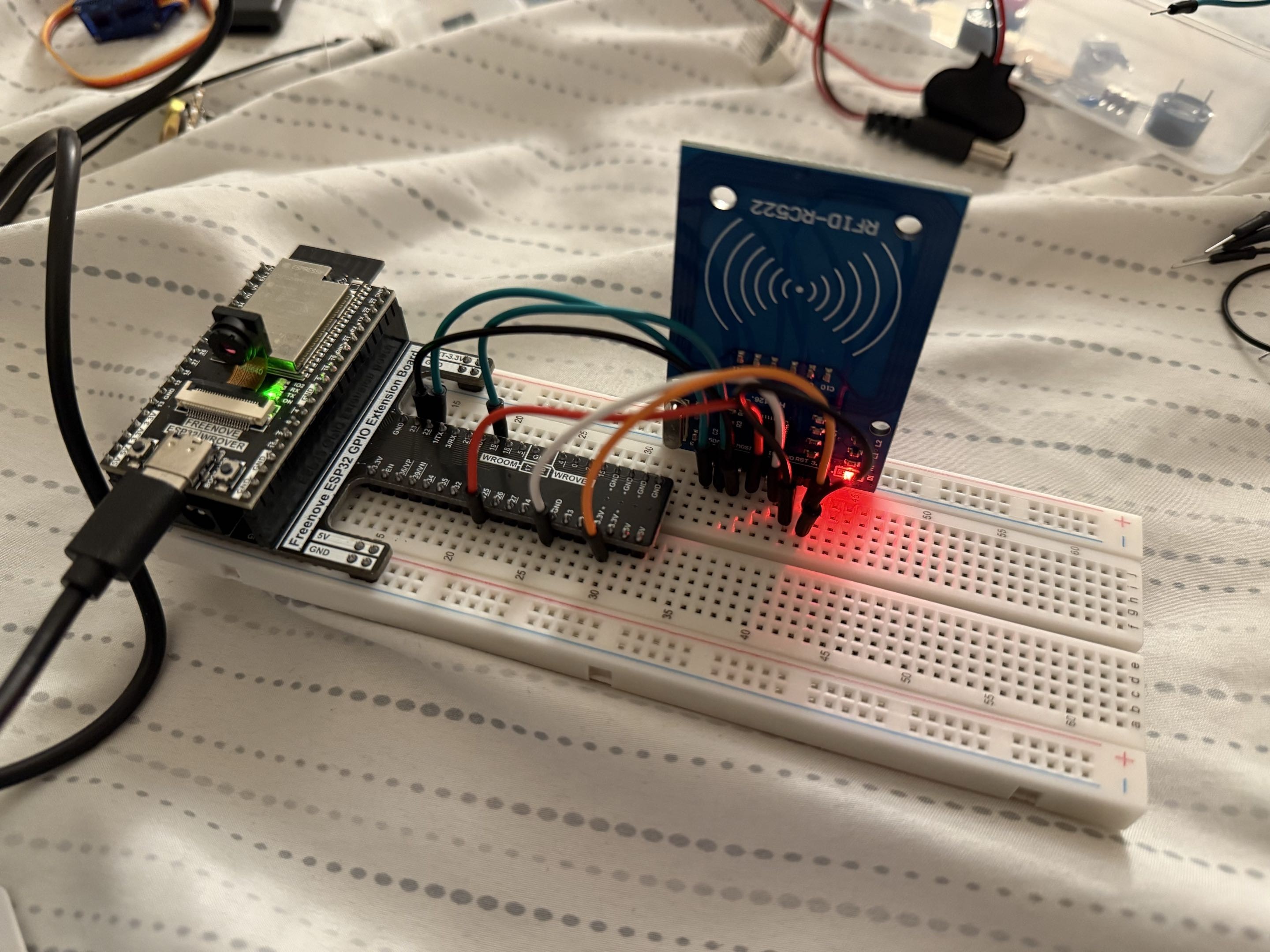 RFID project build stage 1